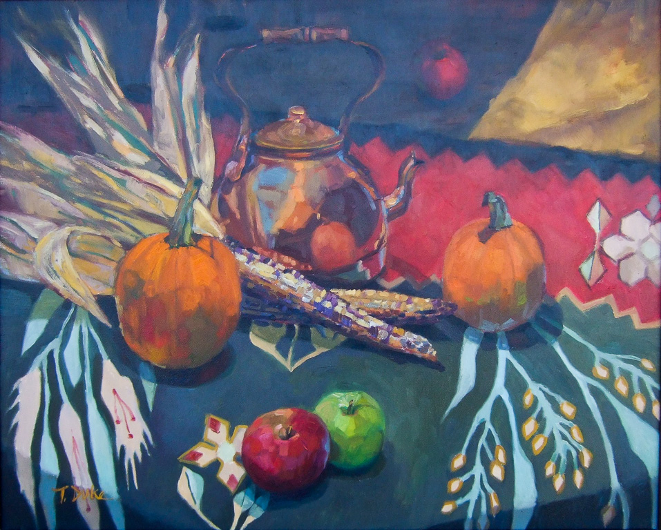 Harvest Table24" x 30"Oil on canvas