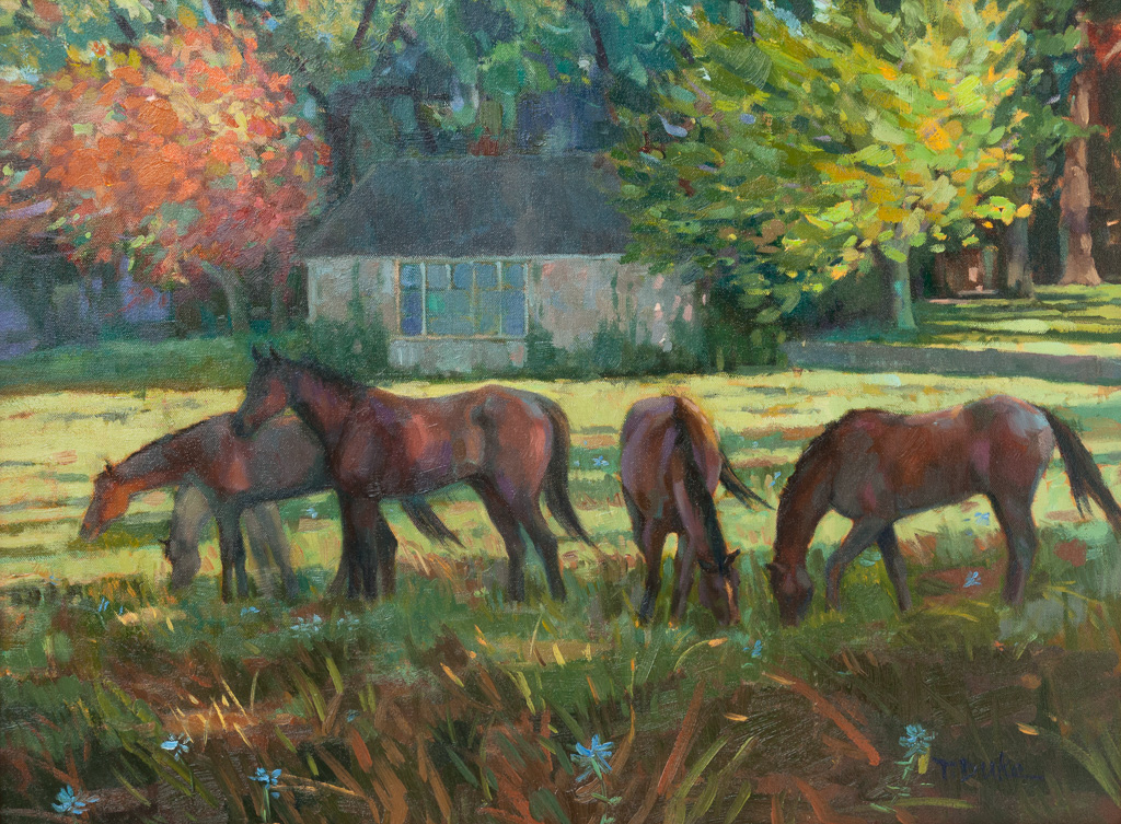 Evening Pastoral18" x 24"Oil on canvas