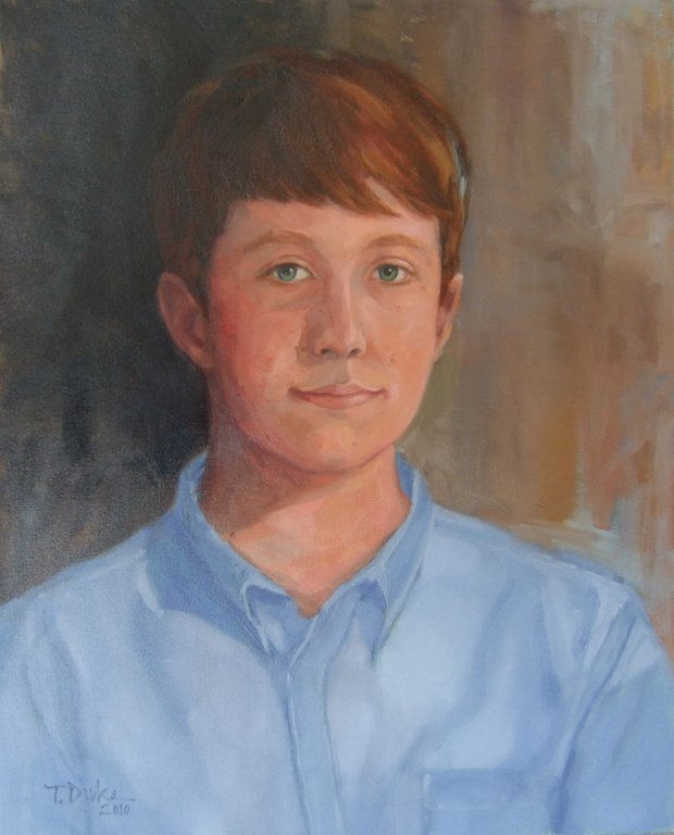 Lucas16" x 20"Oil on canvas